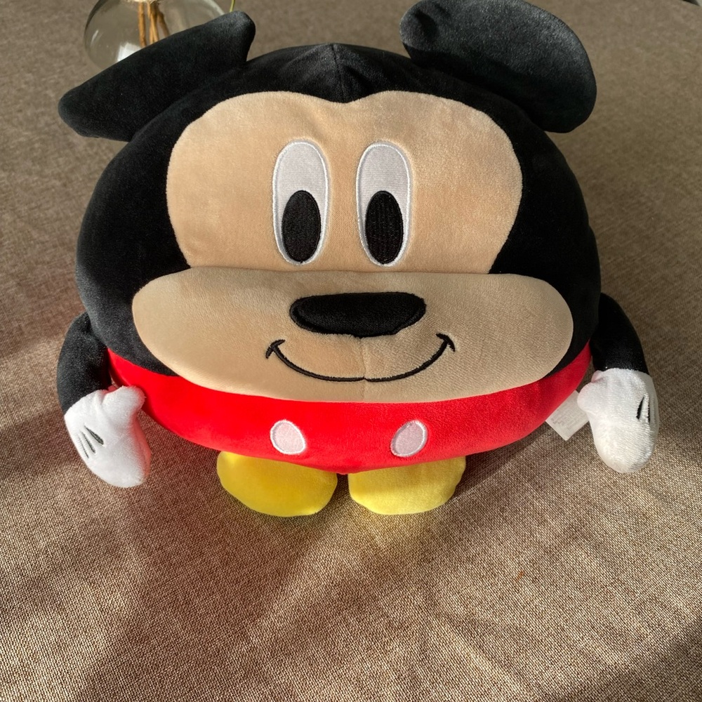 Disney Baby 10" Mickey Mouse Cuddle Pal Ultra Soft Stuffed Animal Plush Toy